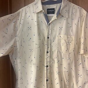 Carbon button down shirt men’s